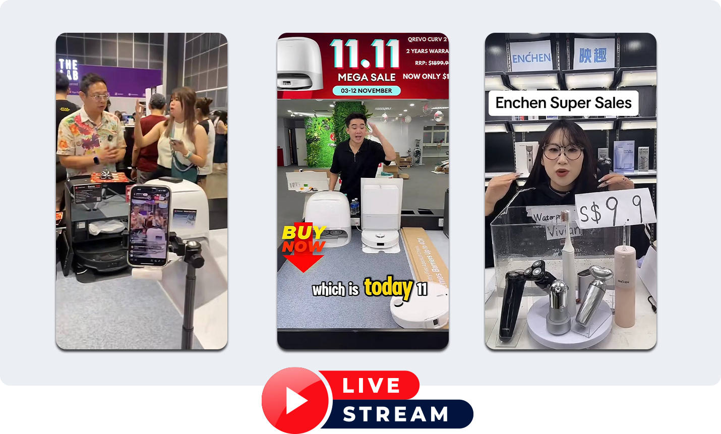 Livestream campaigns for W Network partner brands