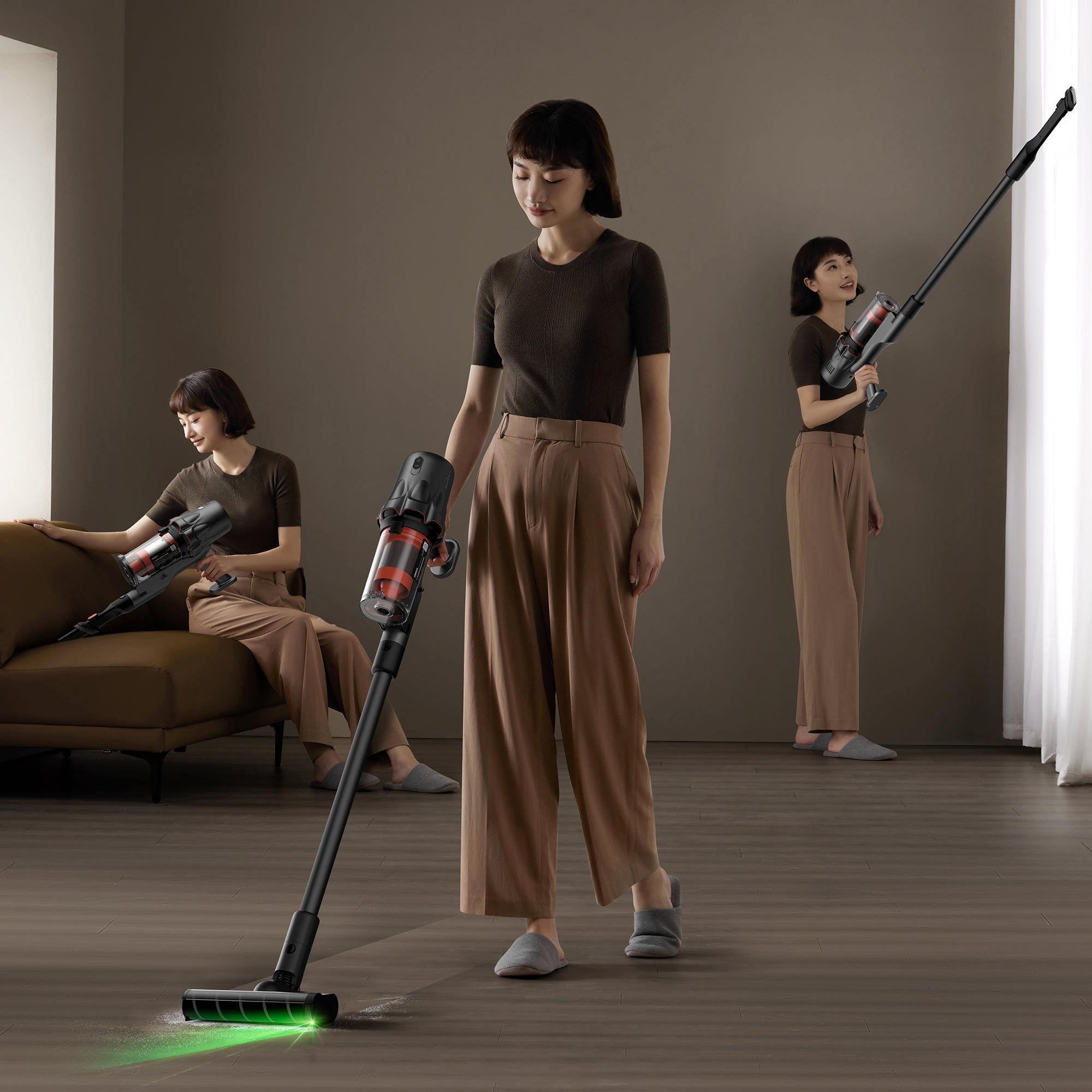 Deerma T30W Wireless Portable Vacuum Strong Suction Low Noise Mini Handheld