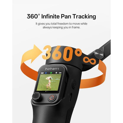 Hohem iSteady V3 Ultra 3-Axis Palm Smartphone Gimbal AI Visual Tracking w/ Selfie Stick