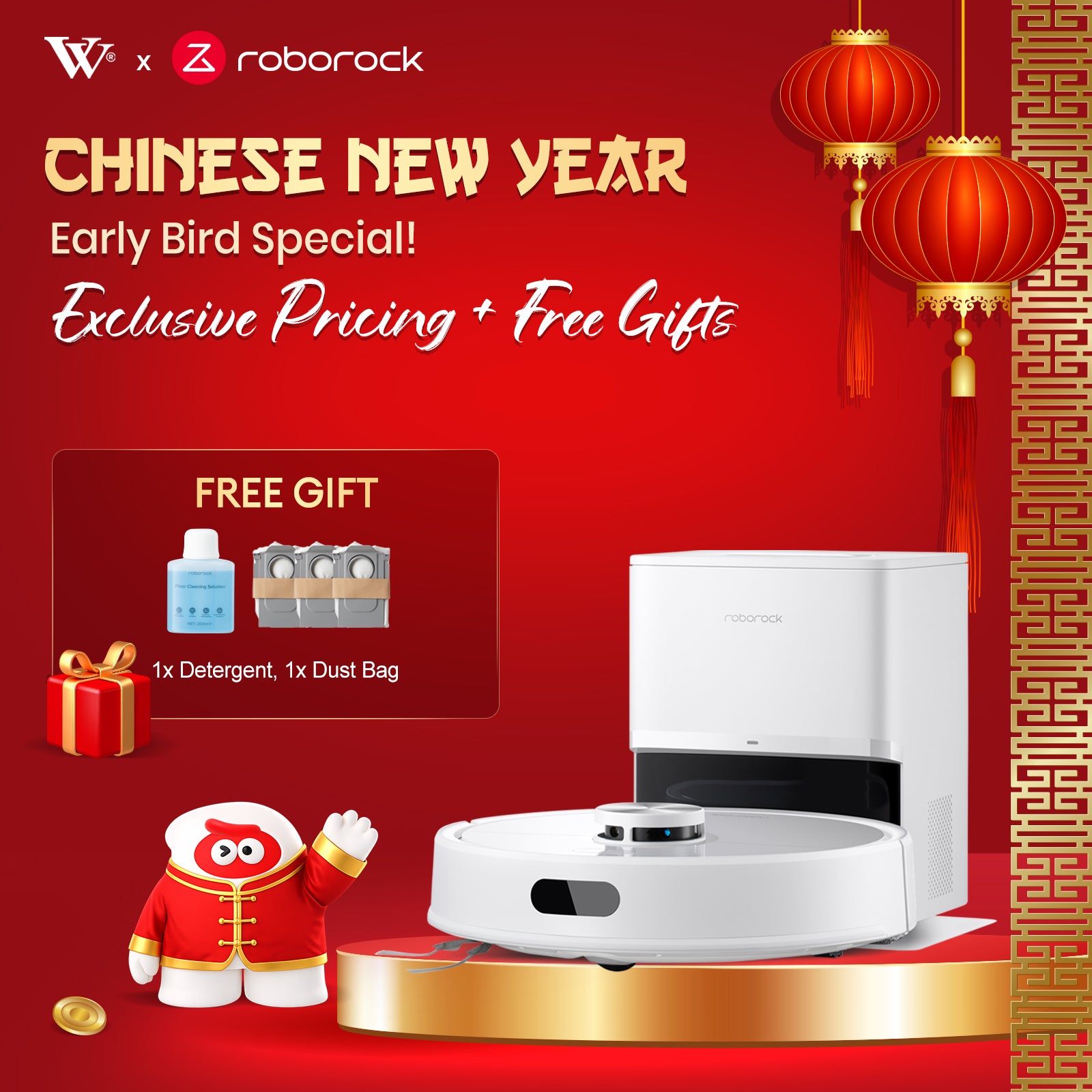 Roborock Q7 TF+ Black/White