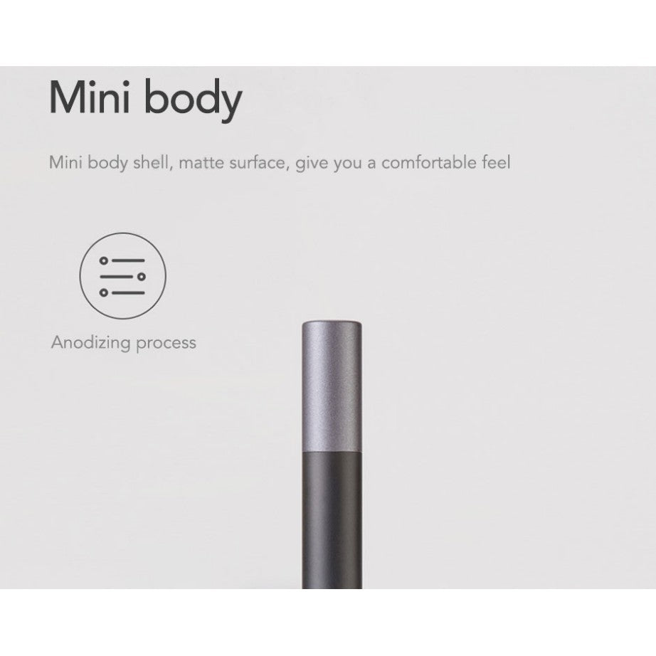 Huanxing Nose Hair Trimmer HN3 10000 RPM Battery-Operated Waterproof Painless Precision Tool Mini Electric Trimm