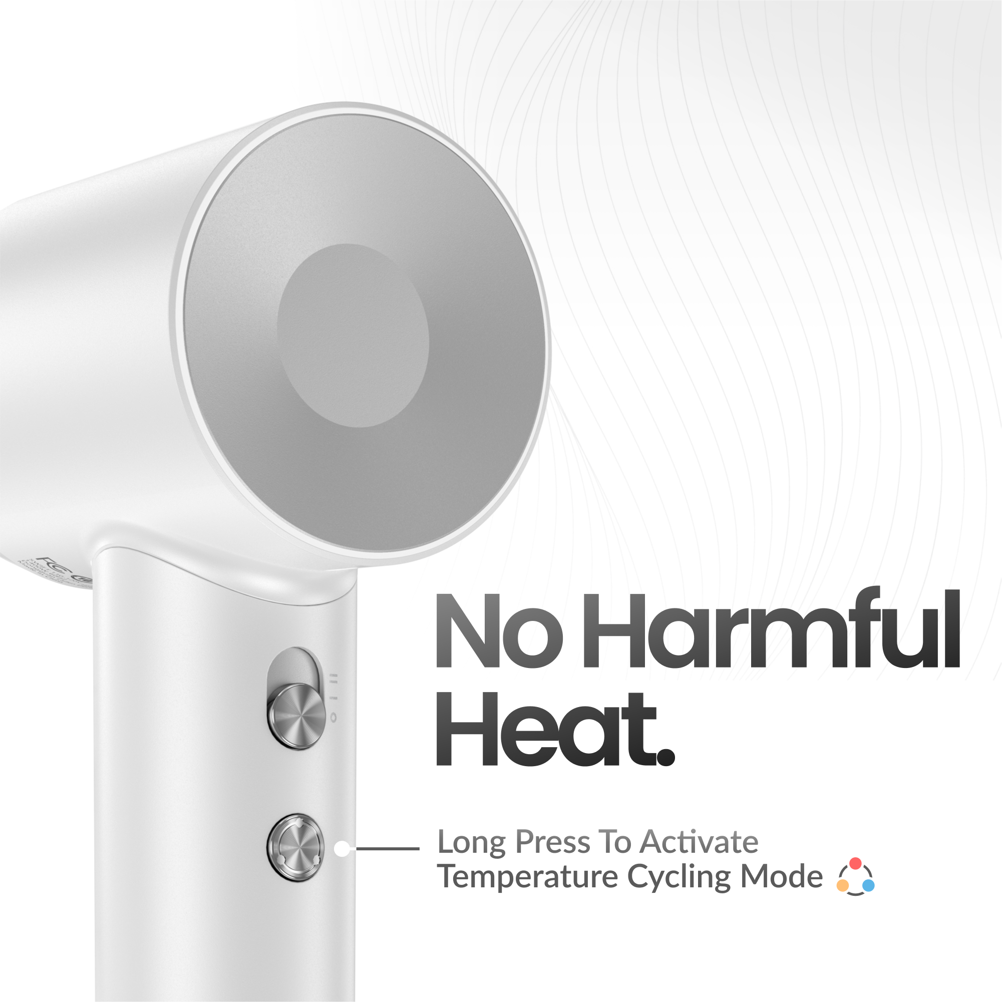 Laifen Swift Special · High-speed hair dryer (3 nozzles)