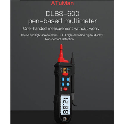 DUKA LCD Digital Multimeter Pen Esr Meter Testers Automotive Sound Light Alarm Detection Tester Meter High Precision