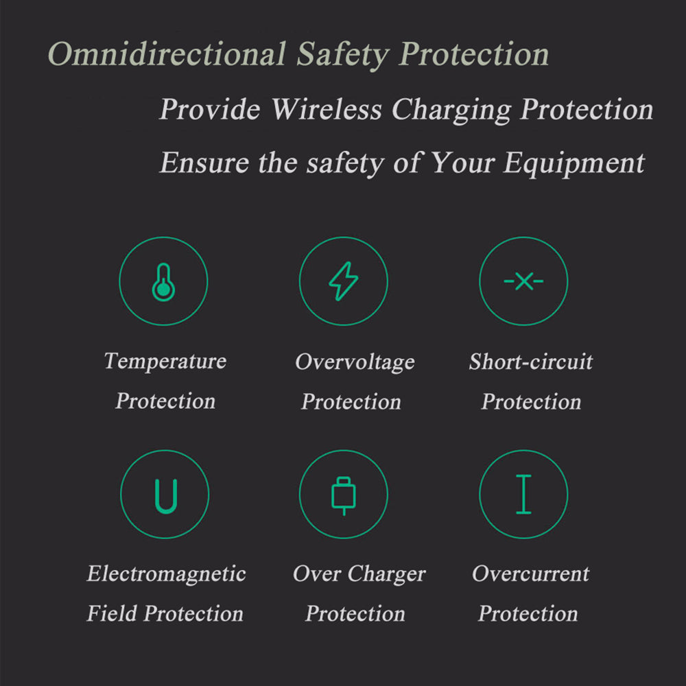 Original  MIIIW Mouse Pad Smart Qi Standard Support Mi Mix2S Wireless Charging Mousepad ABS Mouse Mat RGB Mouse Pad