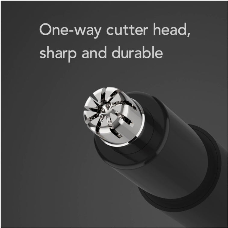 Huanxing Nose Hair Trimmer HN3 10000 RPM Battery-Operated Waterproof Painless Precision Tool Mini Electric Trimm