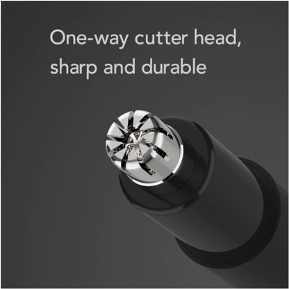Huanxing Nose Hair Trimmer HN3 10000 RPM Battery-Operated Waterproof Painless Precision Tool Mini Electric Trimm