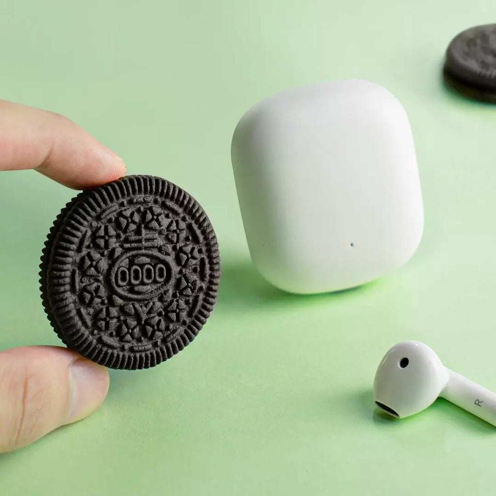 MiiiW TWS Earphones Marshmallow Bluetooth headset Compatible White Ultra-small Body Comfortable In-ear 13mm Large Dynami