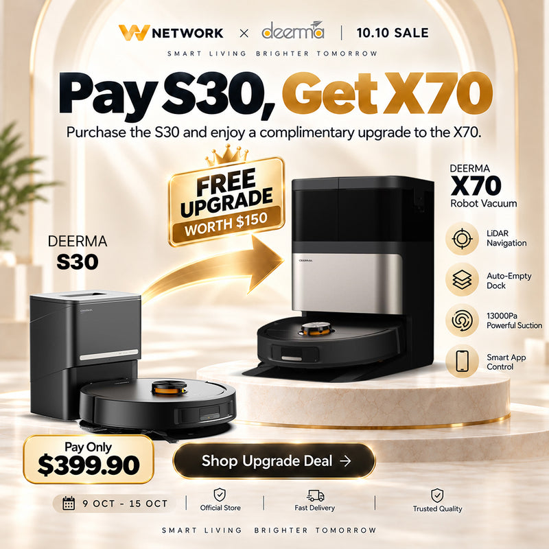 Deerma S30 — FREE Upgrade to X70
