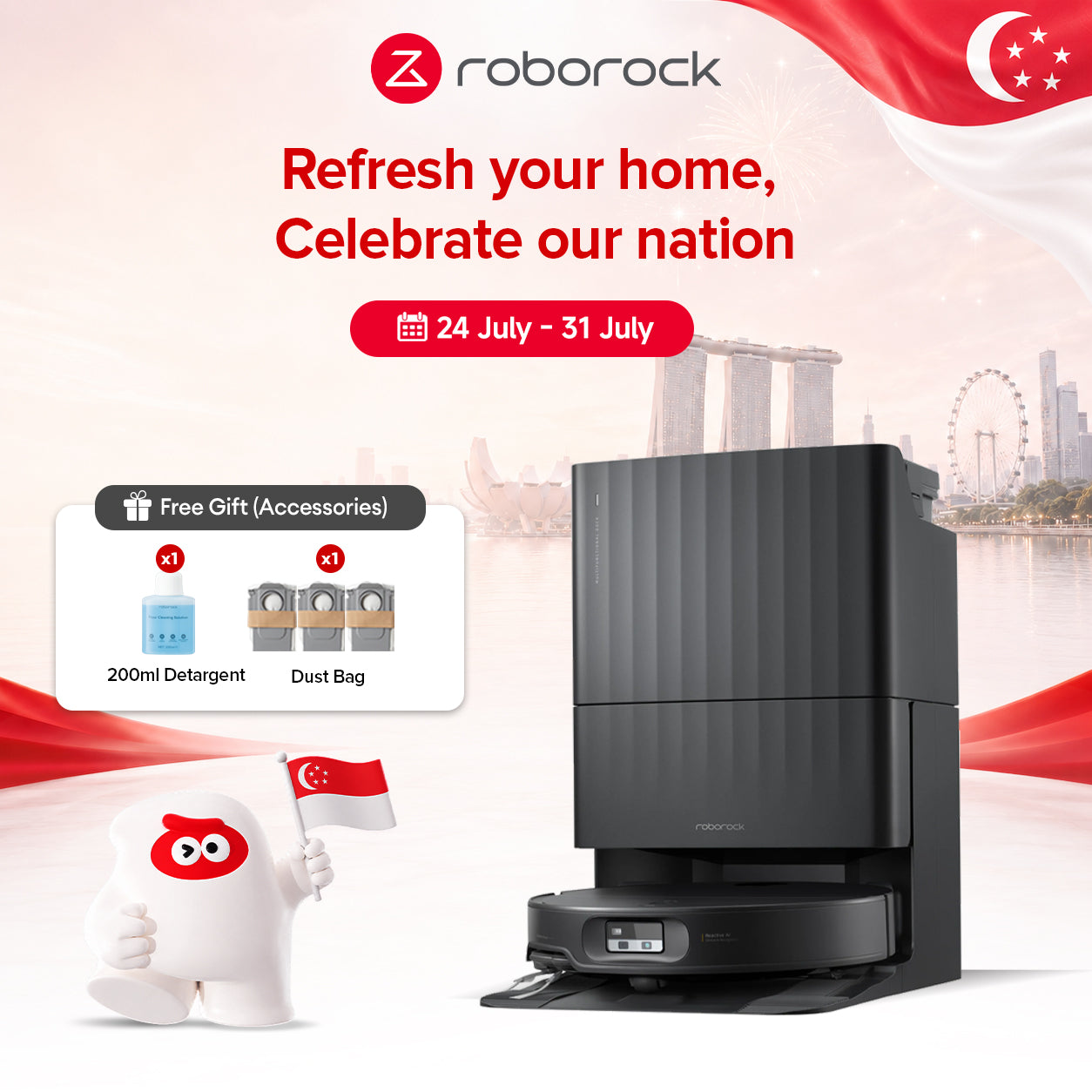[Pet Festival 30th July - 2nd August] Roborock Qrevo Edge 2