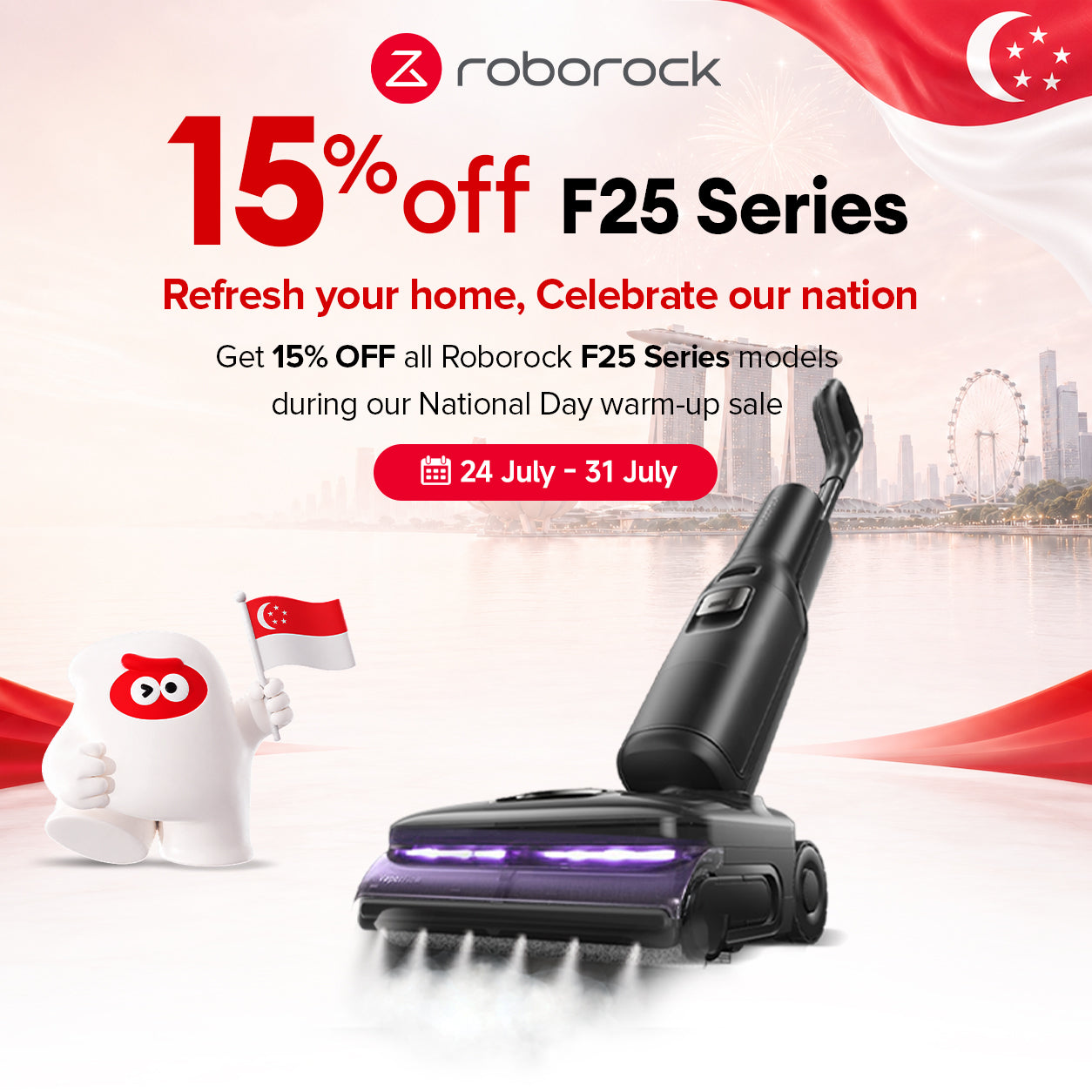[Pet Festival 30th July - 2nd August] Roborock F25 Ultra