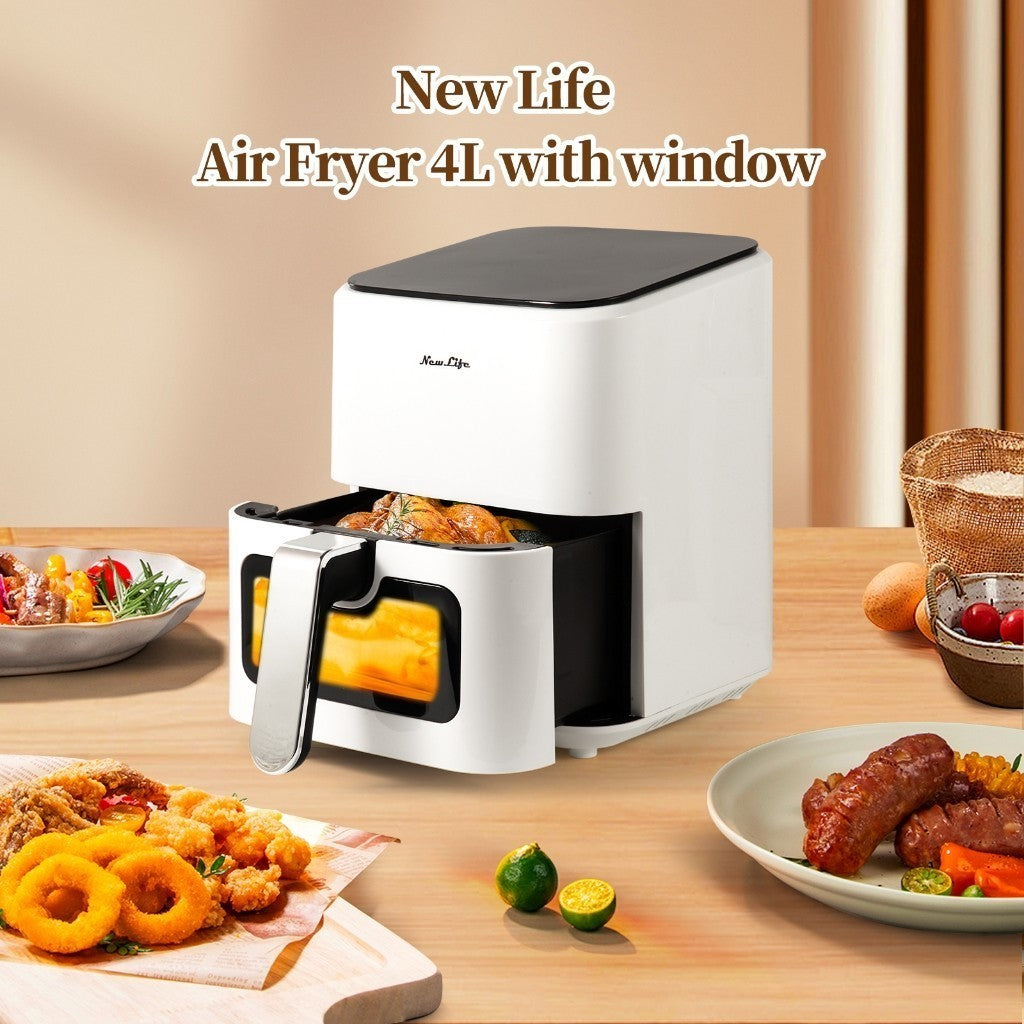 NewLife 4L Electric Air Fryer RA510DV electric oven integrated multifunctional intelligent touch screen