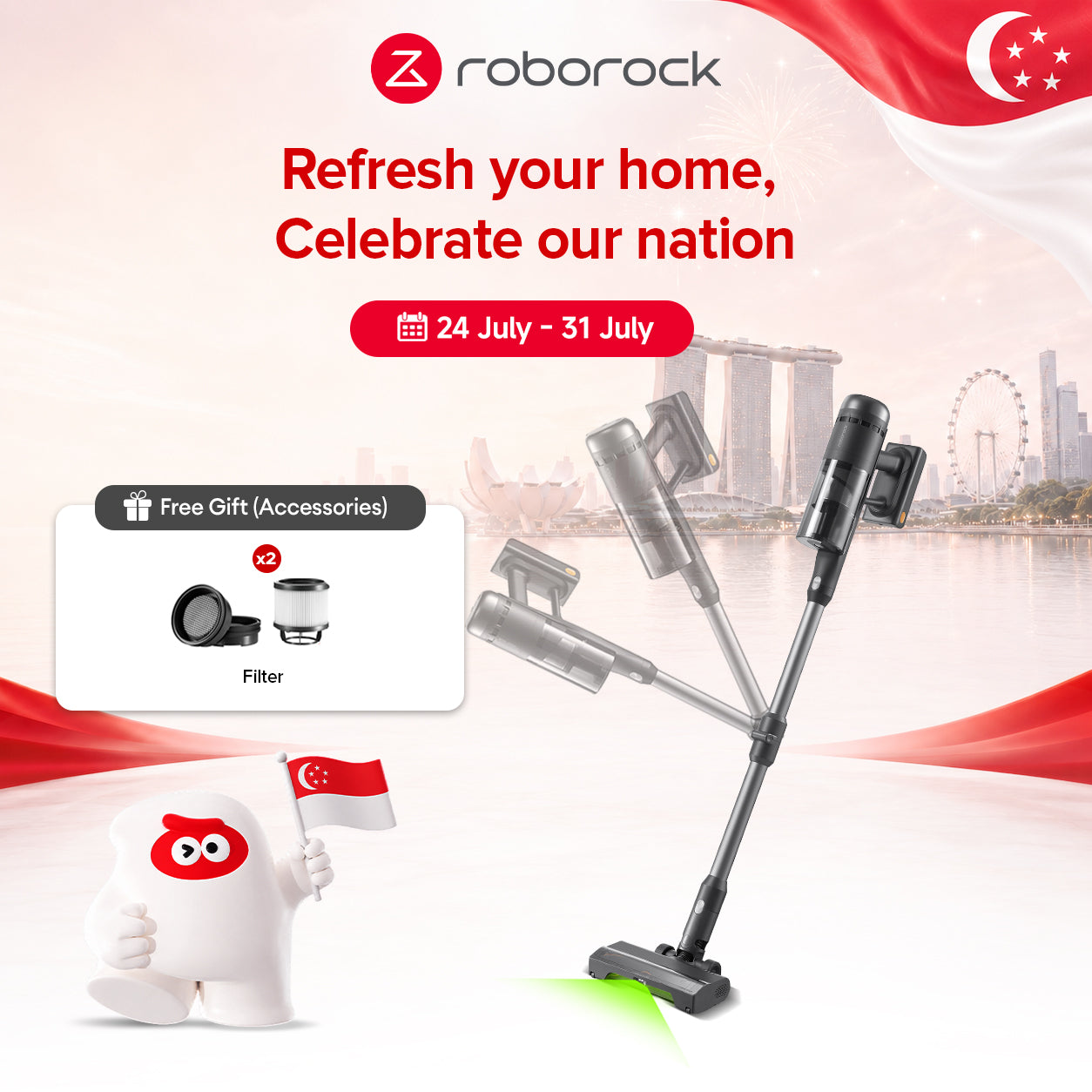 [Pet Festival 30th July - 2nd August] Roborock H60 Ultra