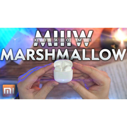 MiiiW TWS Earphones Marshmallow Bluetooth headset Compatible White Ultra-small Body Comfortable In-ear 13mm Large Dynami
