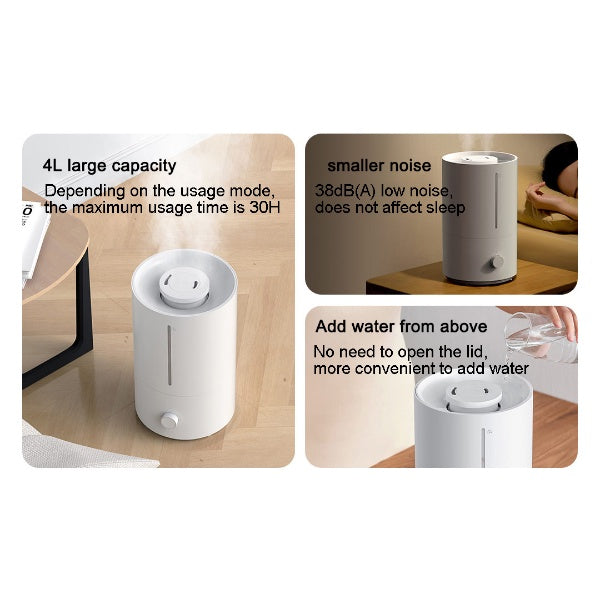 Xiaomi Humidifier Gen 2 - Smart UVC, Silver Ion, Air Purifier, Diffuser Mist