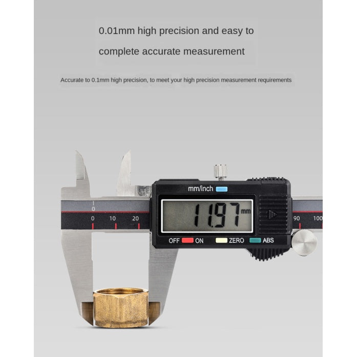 DUKA CA2 Digital Vernier Caliper Waterproof Stainless Steel Electronic Measurement 0-150mm Measuring Tool Measuri