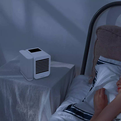 Microhoo Cooling Fan MH01R  3in1 Mini Air Conditioner Water Cooling Fan Portable USB Charging Personal Humidifier