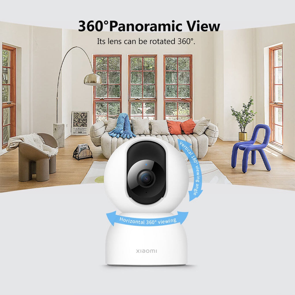 Xiaomi Mijia Smart Camera PTZ Version 2K 1440P 360° Angle WiFi Night Vision Baby Security Monitor MIHome support 256GB