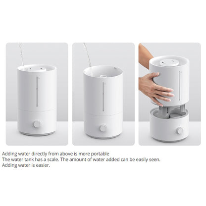 Xiaomi Humidifier Gen 2 - Smart UVC, Silver Ion, Air Purifier, Diffuser Mist