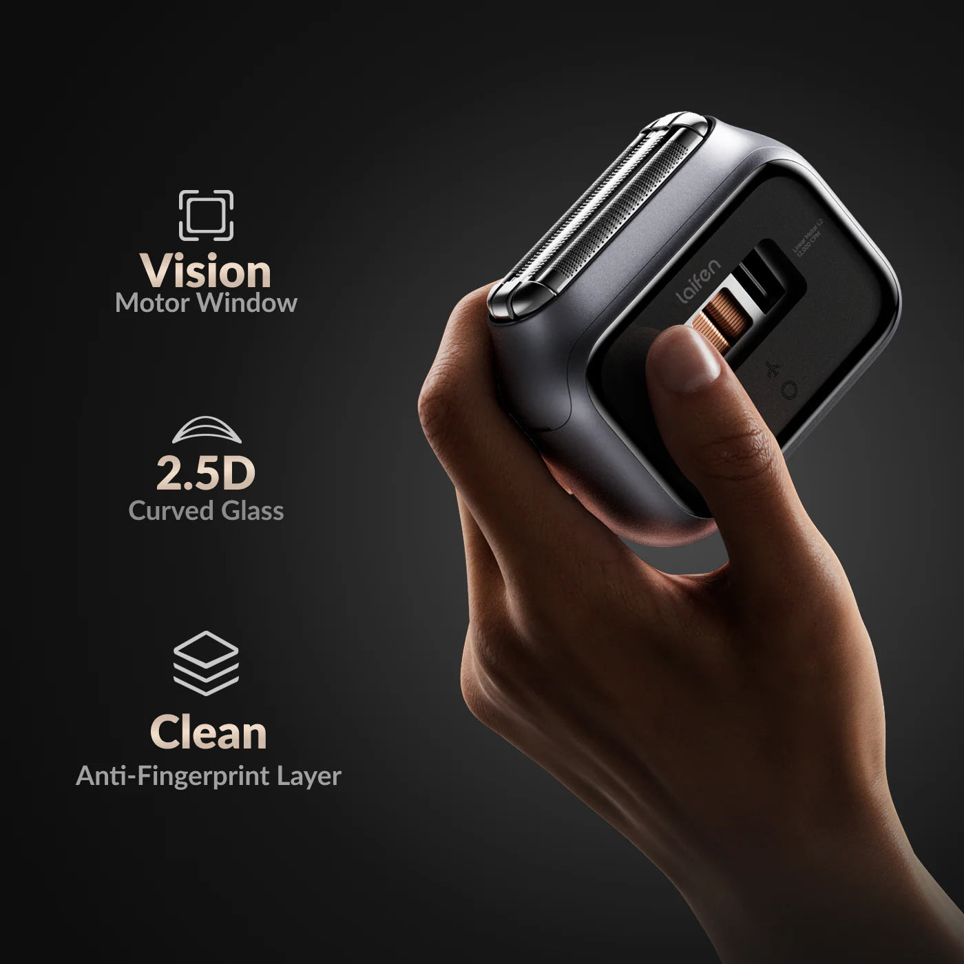 Laifen P3 Pro 3-Blade Electric Shaver with Linear Motor