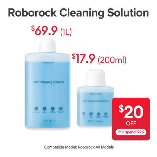 Roborock Floor Cleaning Detergent Multi-Surface Cleaner Cleaning Solution For Roborock Vacuum