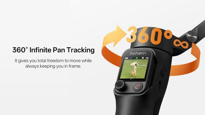 Hohem iSteady V3 Ultra 3-Axis Palm Smartphone Gimbal AI Visual Tracking w/ Selfie Stick