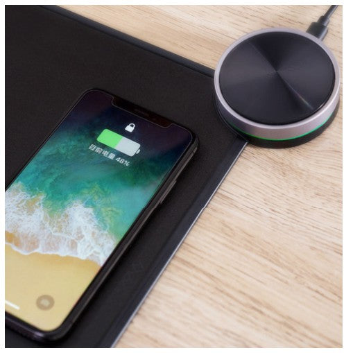 MIIIW Mouse Pad Smart Qi Standard Support Mi Mix2S Wireless Charging Mousepad ABS Mouse Mat RGB Mouse Pad