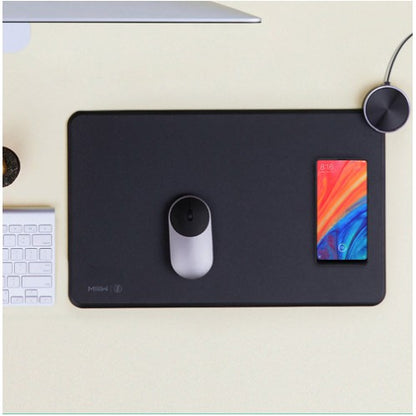 MIIIW Mouse Pad Smart Qi Standard Support Mi Mix2S Wireless Charging Mousepad ABS Mouse Mat RGB Mouse Pad