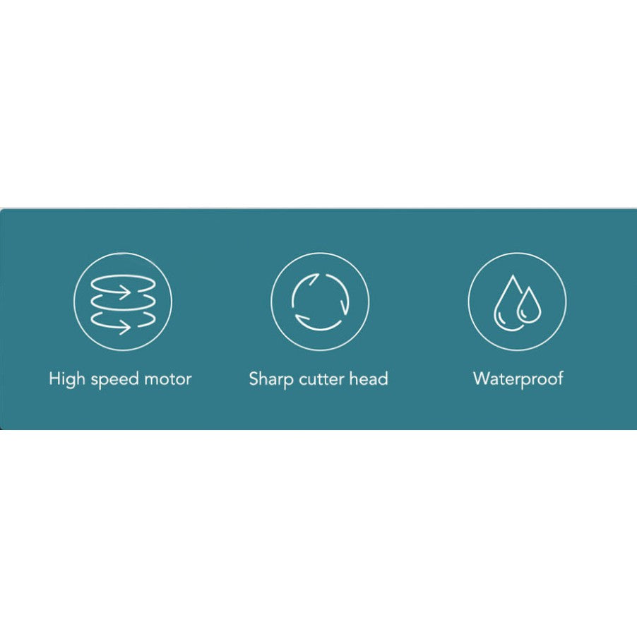 Huanxing Nose Hair Trimmer HN3 10000 RPM Battery-Operated Waterproof Painless Precision Tool Mini Electric Trimm