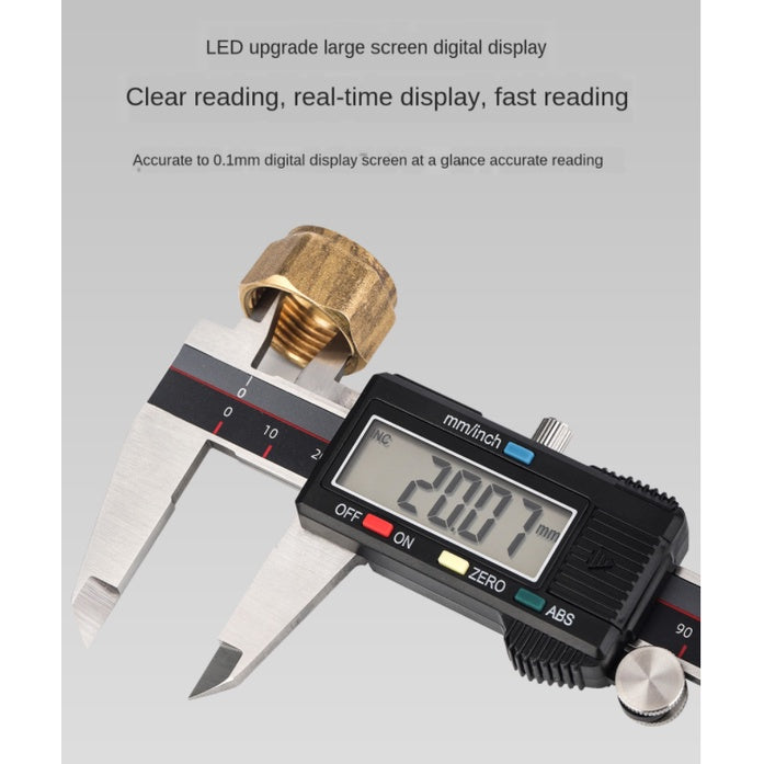 DUKA CA2 Digital Vernier Caliper Waterproof Stainless Steel Electronic Measurement 0-150mm Measuring Tool Measuri