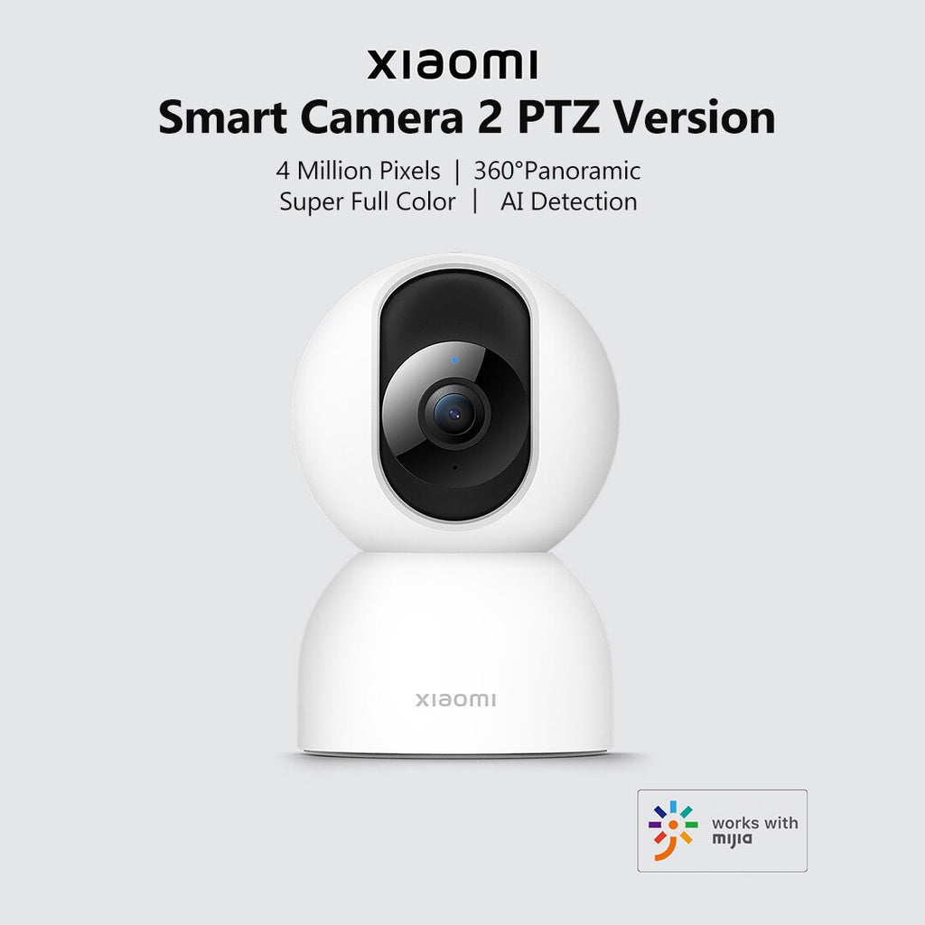 Xiaomi Mijia Smart Camera PTZ Version 2K 1440P 360° Angle WiFi Night Vision Baby Security Monitor MIHome support 256GB