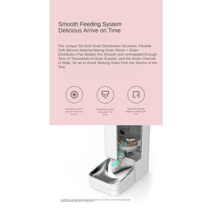 Xiaomi Smart Pet Feeder Cat Dog Remote Voice Control Automatic Feeding Regular With Mijia APP