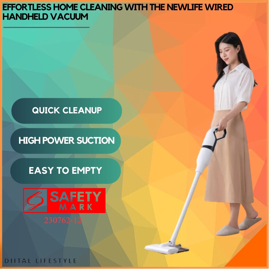 Newlife CR601 Handheld Wired Vacuum Cleaner 16000PA