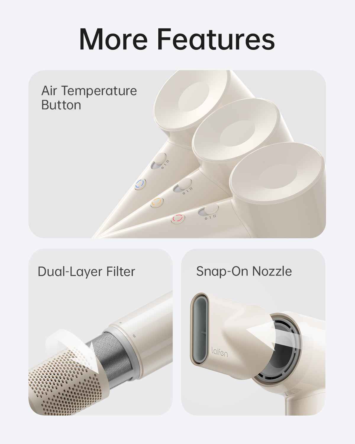 Laifen SE Lite · High-speed hair dryer