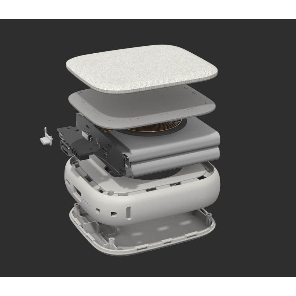 Youpin SOLOVE 10000mAh Wireless Power Bank Dual USB  For iPhone USB QI Wireless Charger