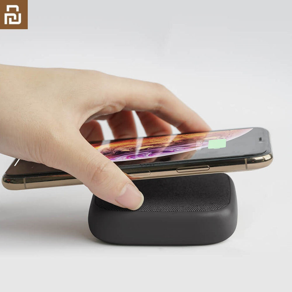 Youpin SOLOVE 10000mAh Wireless Power Bank Dual USB  For iPhone USB QI Wireless Charger