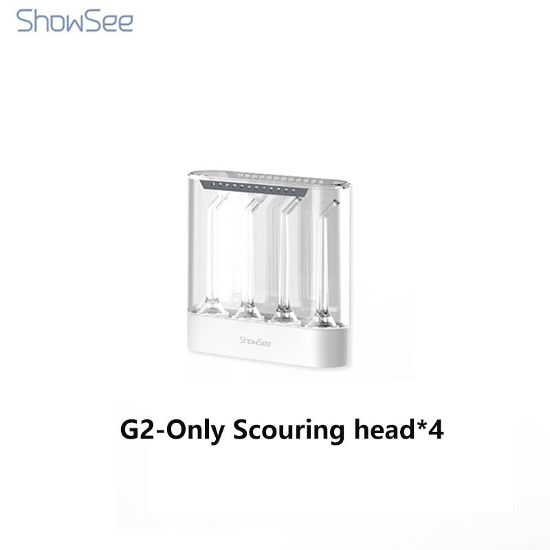 Showsee Portable Oral Irrigator Water Flosser USB Rechargeable 180ml Water Tank Waterproof Teeth Oral Flusher Tooth