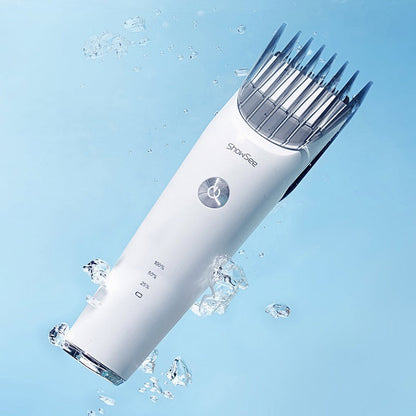 Showsee Electric Barber Slide Cover Positioning 6th Gear Length Waterproof 700mAh Battery Portable Wireless Hair