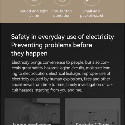 DUKA EM1 Smart Test Pencil Non-contact Circuit Leakage Safety Inspection Detection Pencil Induction Electrician