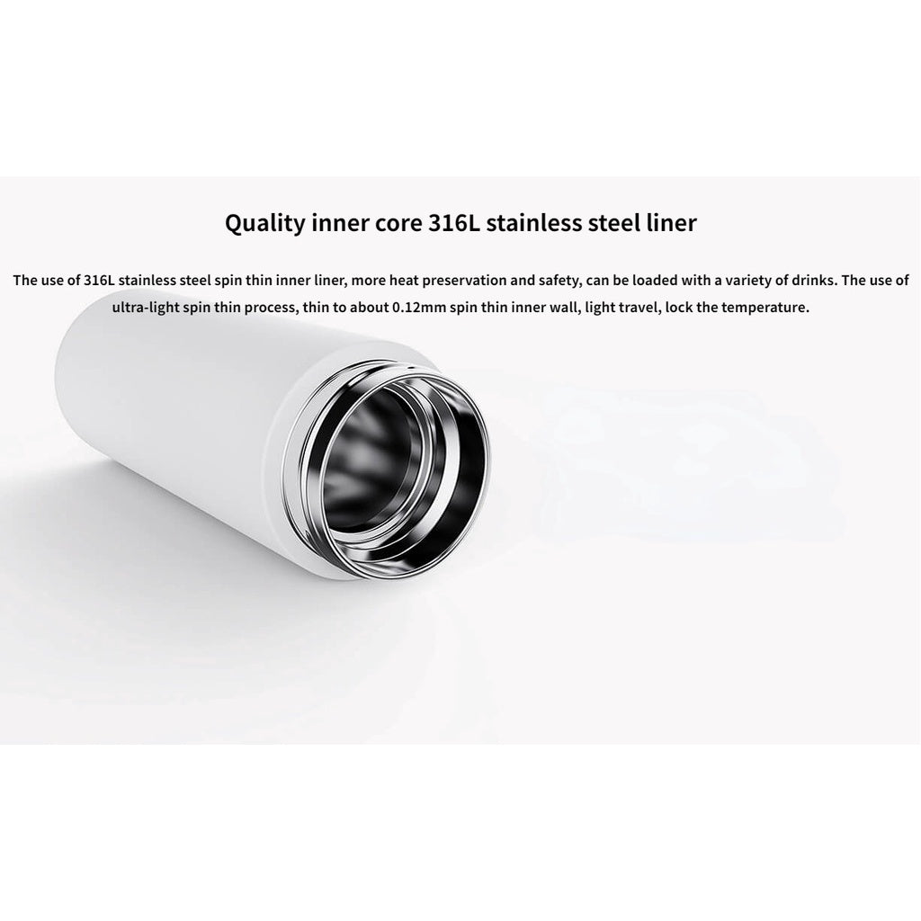 Xiaomi Mijia Thermos Pocket Version Vacuum Bottle Stainless Steel Water Bottle Keep Cold and Warm For WomenMen Travel