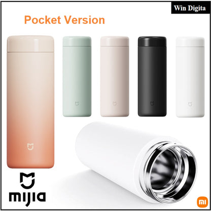 Xiaomi Mijia Thermos Pocket Version Vacuum Bottle Stainless Steel Water Bottle Keep Cold and Warm For WomenMen Travel