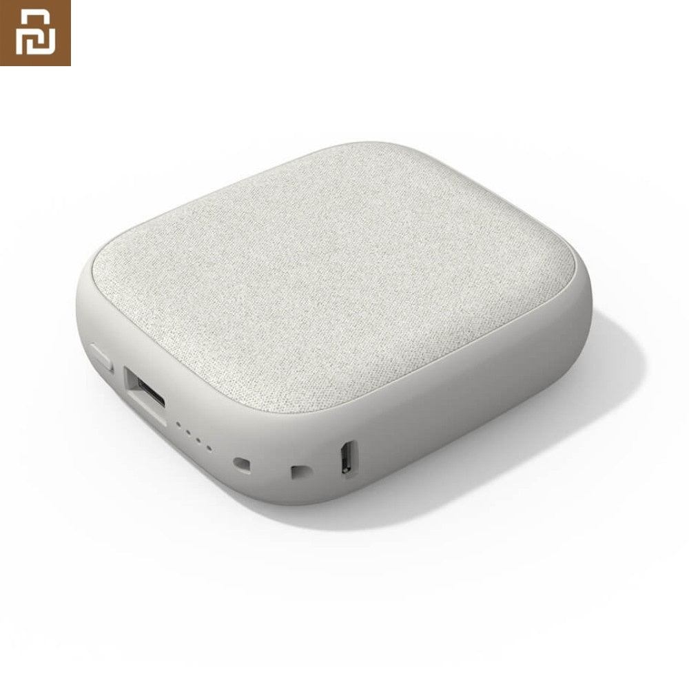 Youpin SOLOVE 10000mAh Wireless Power Bank Dual USB  For iPhone USB QI Wireless Charger