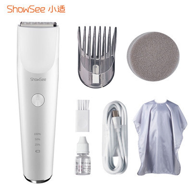 Showsee Electric Barber Slide Cover Positioning 6th Gear Length Waterproof 700mAh Battery Portable Wireless Hair