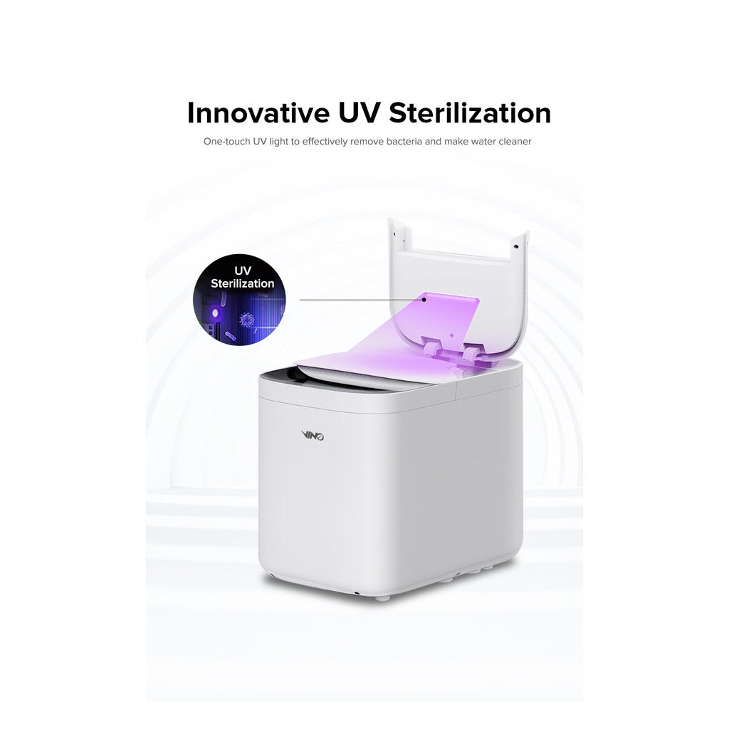 Vino Ice maker Electric bullet cylindrical Ice machine Automatic Household mini ice making Machine For Milk Tea Shop