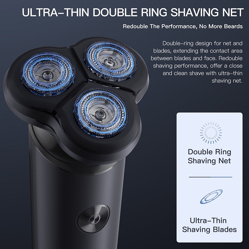 Enchen Electric Shaver Blackstone 7 Vitor Beard Trimmer Shaving Machine 3D Triple Blade Floating Razor Low Noise Design