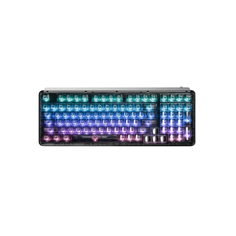 MIIIW BlackIO98 Customized Mechanical Keyboard Game Electric Competition MX Jellyfish Axis Wireless Gaming Keyboard RGB