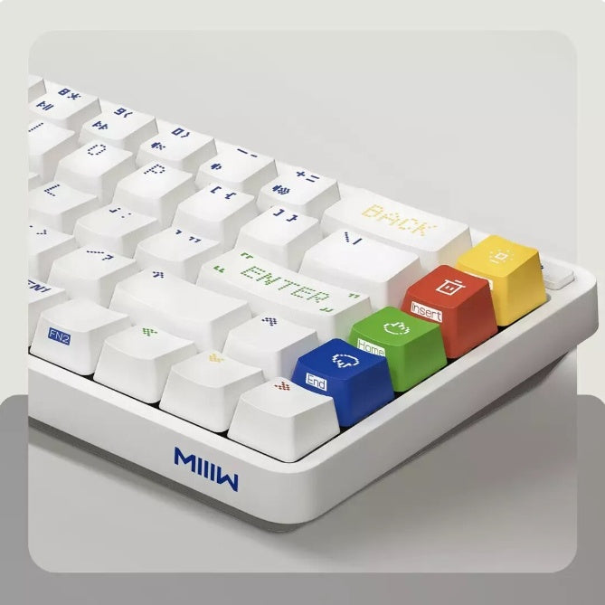 Youpin MIIIW ART Series Mechanical keyboard Z680 Pixel1985 Full Match Mechanical Keyboard Bluetooth 3.0/3.5/2.4G