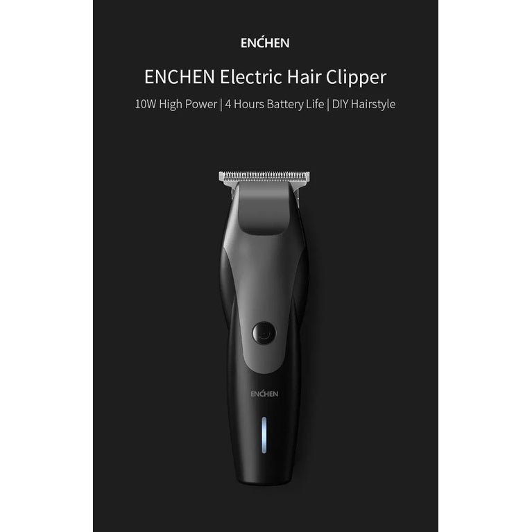 ENCHEN Electric Hair Clipper Hummingbird 10W High-power Low Noise Rechargeable Men's Trimmer