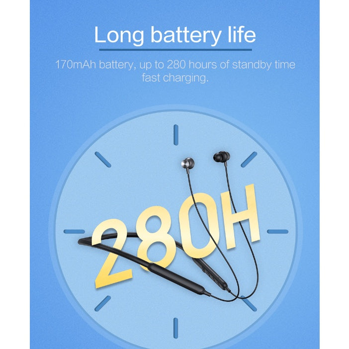 Youpin MIIIW W05 Collar Bluetooth Earphone Neck Hanging Wireless Sports Music Headset IPX4 Waterproof Earbuds In-Ear