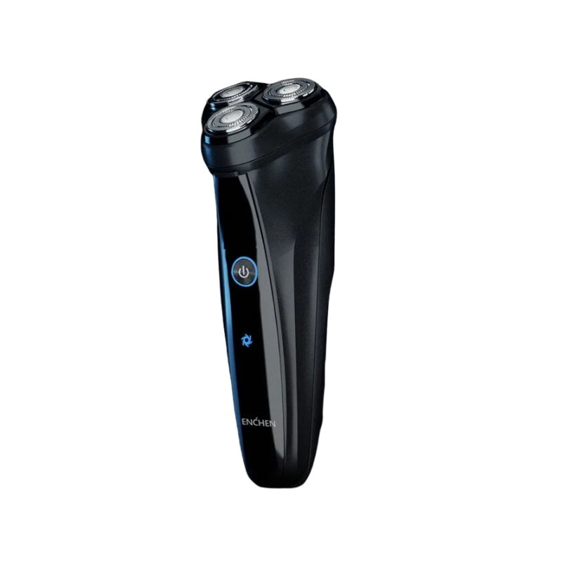 ENCHEN Warrior Electric Shaver 3D Independent Floating Heads Washable Shaving Head 5W Motor Rechargeable Rotary Razor
