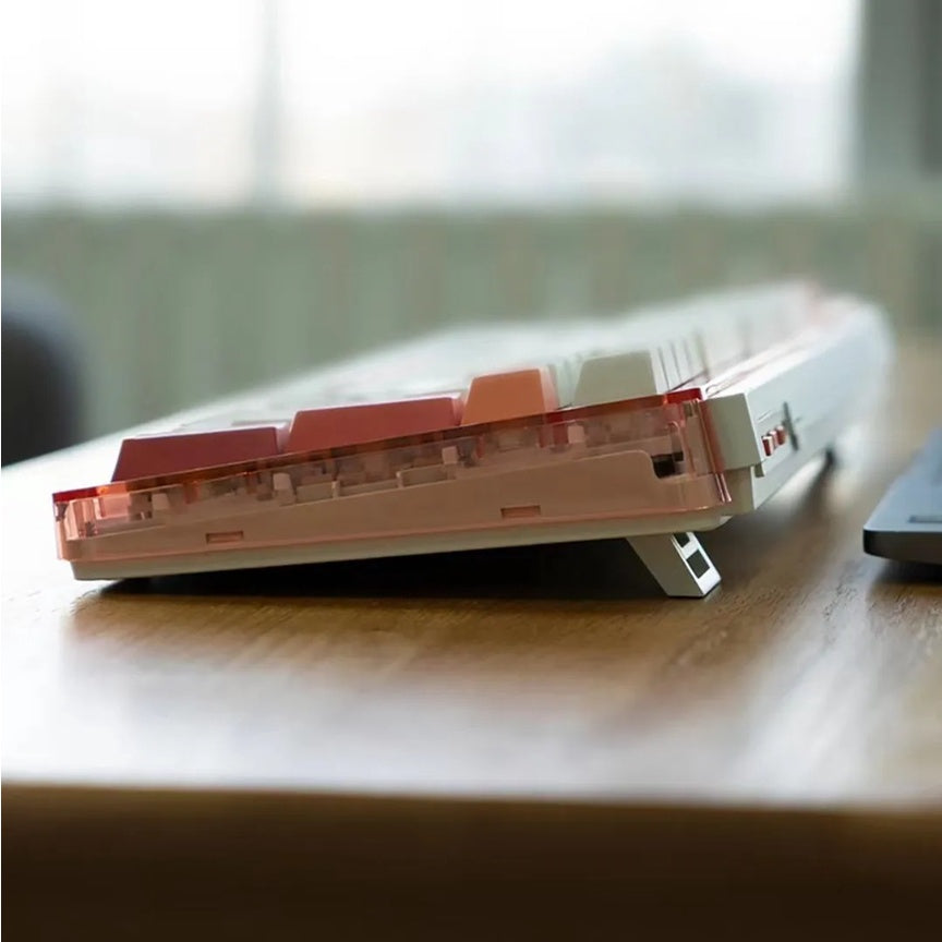 Miiiw Mechanical Keyboard Z980 Gaming Office Keyboard Three-mode Connection With RGB Lamp Effect 2.4G Bluetooth Wireless